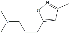 5-Isoxazolepropanamine,N,N,3-trimethyl-(9CI) Struktur