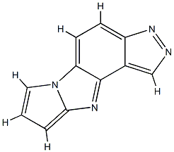 Pyrazolo[4,3:4,5]pyrrolo[1,2-a]benzimidazole (9CI) Struktur