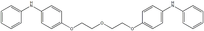 2,2''-BIS-(4-PHENYLAMINOPHENOXY)DIETHYLETHER Struktur