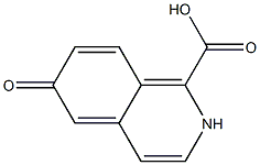 1-Isoquinolinecarboxylicacid,6-hydroxy-(9CI) Struktur