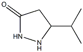 3-Pyrazolidinone,5-(1-methylethyl)-(9CI) Struktur