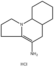 5-Amino-1,6,6a,7,8,9-hexahydropyrrolidino[1,2-a]quinoline hydrochloride, tech. Struktur