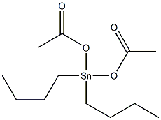 bis(acetato)dibutyltin Struktur