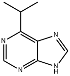 1H-Purine,6-(1-methylethyl)-(9CI) Struktur