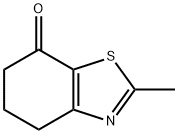 2-Methyl-5,6-dihydrobenzo[d]thiazol-7(4H)-one Struktur