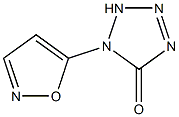 5H-Tetrazol-5-one,1,2-dihydro-1-(5-isoxazolyl)-(9CI) Struktur