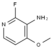 3-Pyridinamine,2-fluoro-4-methoxy-(9CI) Struktur