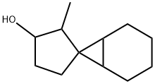 Spiro[bicyclo[4.1.0]heptane-7,1-cyclopentan]-3-ol, 2-methyl-, [1-alpha-,6-alpha-,7-ba-(2R*,3S*)]- (9CI) Struktur