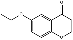 4H-1-Benzopyran-4-one, 6-ethoxy-2,3-dihydro- Struktur