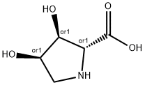 D-Proline, 3,4-dihydroxy-, (3S,4R)-rel- (9CI) Struktur