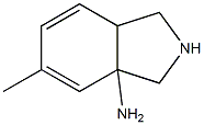 3aH-Isoindol-3a-amine,1,2,3,7a-tetrahydro-5-methyl-(9CI) Struktur