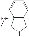 3aH-Isoindol-3a-amine,1,2,3,7a-tetrahydro-N-methyl-(9CI) Struktur