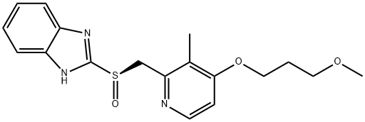 (R)-Rabeprazole Struktur