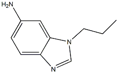 1H-Benzimidazol-6-amine,1-propyl-(9CI) Struktur