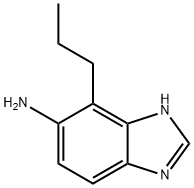 1H-Benzimidazol-5-amine,4-propyl-(9CI) Struktur