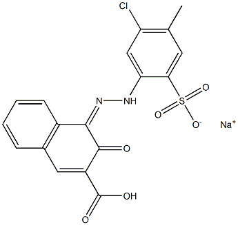 CIPIGMENTRED48,MONOSODIUMSALT Struktur