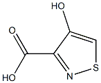 3-Isothiazolecarboxylicacid,4-hydroxy-(9CI) Struktur