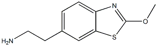 6-Benzothiazoleethanamine,2-methoxy-(9CI) Struktur