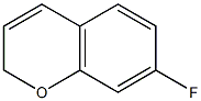 2H-1-Benzopyran,7-fluoro-(9CI) Struktur