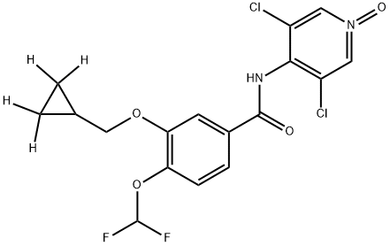 Roflumilast N-oxide D4 price.