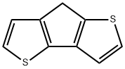 7H-Cyclopenta[1,2-b:3,4-b']dithiophene Struktur