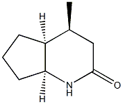 2H-Cyclopenta[b]pyridin-2-one,octahydro-4-methyl-,(4-alpha-,4a-bta-,7a-bta-)-(9CI) Struktur