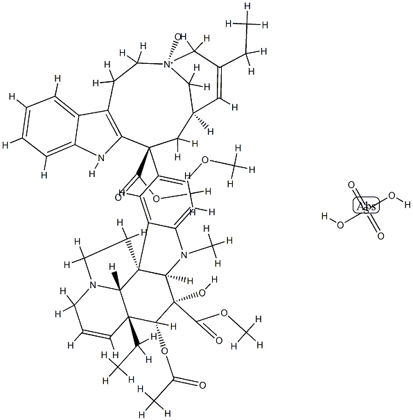 Anhydrovinblastine Na€b-oxide Sulfate Salt Struktur