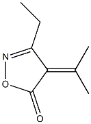 2-Isoxazolin-5-one,3-ethyl-4-isopropylidene-(8CI) Struktur