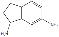 1H-Indene-1,6-diamine,2,3-dihydro-(9CI) Struktur