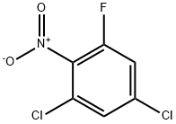 1,5-Dichloro-3-fluoro-2-nitrobenzene Struktur