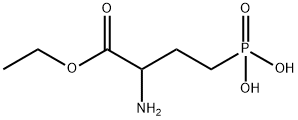 3-(ethoxycarbonyl)-3-aminopropylphosphonic acid Struktur