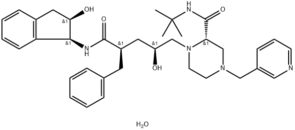 INDINAVIR (100 MG)F0D3080.971MG/MG(AI) Struktur