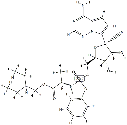 瑞德西韋 結(jié)構(gòu)式