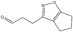 4H-Cyclopent[d]isoxazole-3-propanal,5,6-dihydro-(9CI) Struktur