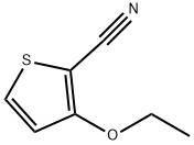 2-Thiophenecarbonitrile,3-ethoxy-(9CI) Struktur