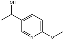 3-Pyridinemethanol,6-methoxy-alpha-methyl-(9CI) Struktur