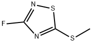 1,2,4-Thiadiazole,3-fluoro-5-(methylthio)-(9CI) Struktur