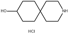 3-AZASPIRO[5.5]UNDECAN-9-OL HYDROCHLORIDE(WX102571S1) Struktur