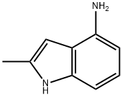 1H-Indol-4-amine,2-methyl-(9CI) Struktur