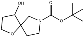 Tert-Butyl 4-Hydroxy-1-Oxa-7-Azaspiro[4.4]Nonane-7-Carboxylate(WX101854) Struktur