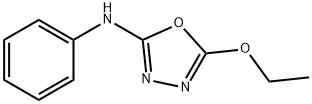 1,3,4-Oxadiazol-2-amine,5-ethoxy-N-phenyl-(9CI) Struktur