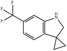 6-(TRIFLUOROMETHYL)SPIRO[CYCLOPROPANE-1,3-INDOLINE] Struktur