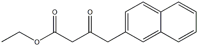 ethyl 4-(naphthalen-6-yl)-3-oxobutanoate Struktur