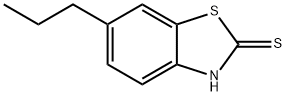 2(3H)-Benzothiazolethione,6-propyl-(9CI) Struktur