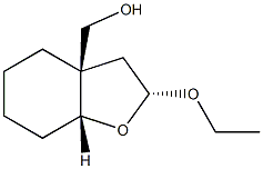 3a(4H)-Benzofuranmethanol,2-ethoxyhexahydro-,[2R-(2alpha,3abta,7abta)]-(9CI) Struktur