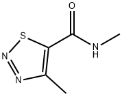 1,2,3-Thiadiazole-5-carboxamide,N,4-dimethyl-(9CI) Struktur