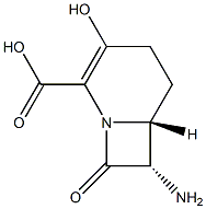 1-Azabicyclo[4.2.0]oct-2-ene-2-carboxylicacid,7-amino-3-hydroxy-8-oxo-,(6R- Struktur