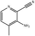 2-Pyridinecarbonitrile,3-amino-4-methyl-(9CI) Struktur