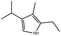 1H-Pyrrole,2-ethyl-3-methyl-4-(1-methylethyl)-(9CI) Struktur