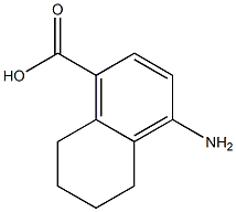 1-Naphthalenecarboxylicacid,4-amino-5,6,7,8-tetrahydro-(9CI) Struktur